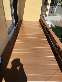 樹脂ウッドデッキ LIXIL品 中山S様